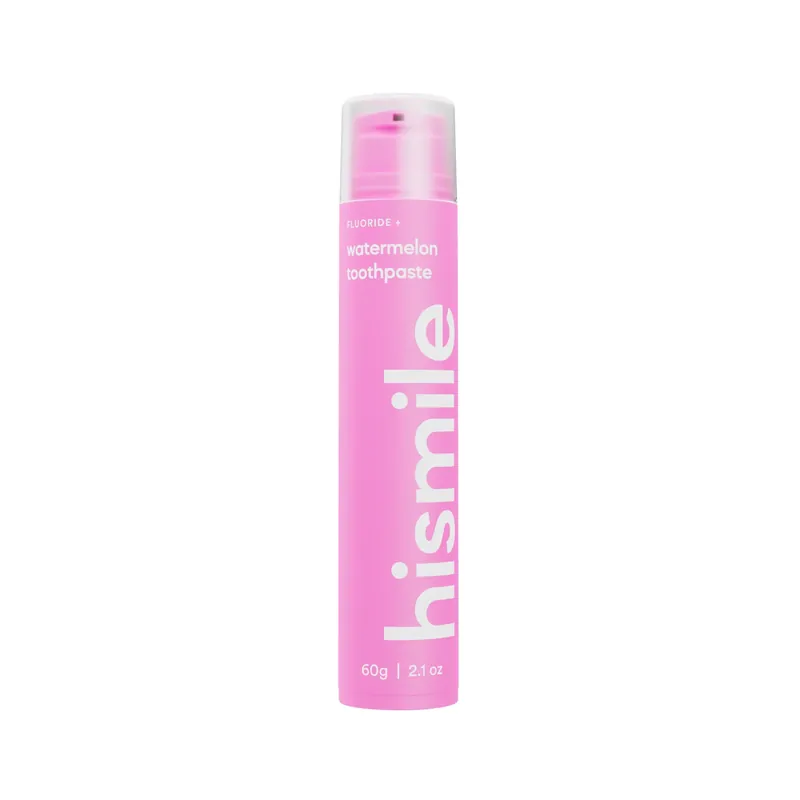 Pasta de dinti cu fluor si aroma de pepene verde, Watermelon, Hismile, 60 g Plată sigură