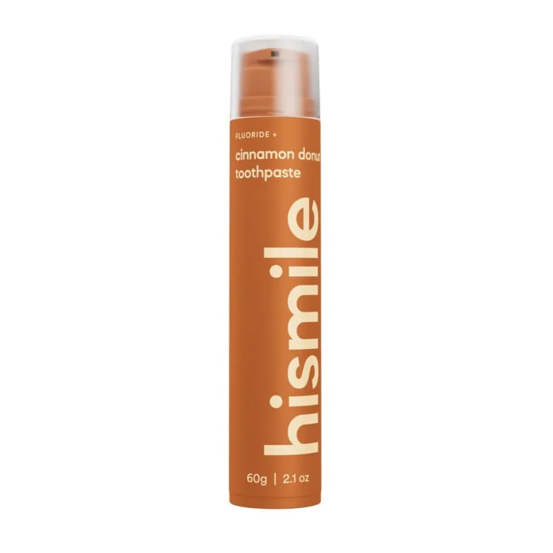 Pasta de dinti cu fluor si aroma de scortisoara, Cinnamon Donut, Hismile, 60 g Preț mic