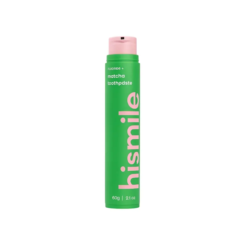 Pasta de dinti cu fluor si aroma de Matcha, Hismile, 60 g Promoție