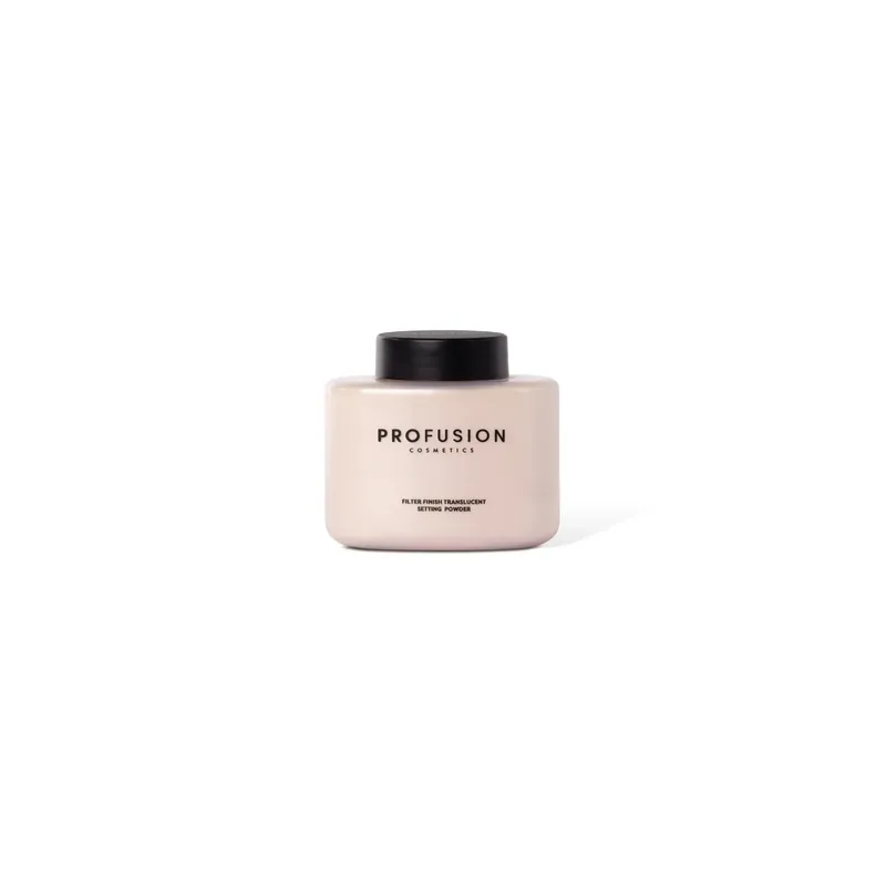 Pudra libera translucida pentru ten, Filter Finish, Profusion Cosmetics, 25 g Ultima șansă