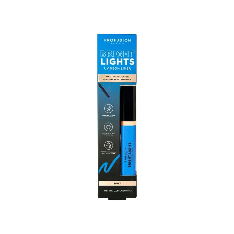 Super ofertă Tus lichid pentru ochi, Bright Lights UV Neon, nuanta Bolt, Profusion Cosmetics, 2.3 ml