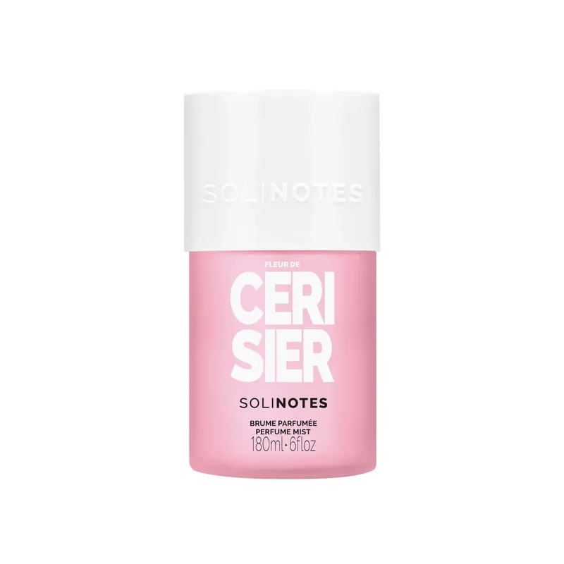 Spray parfumat pentru corp si par, Fleur de Cerisier, SoliNotes, 180 ml Cel mai bun preț