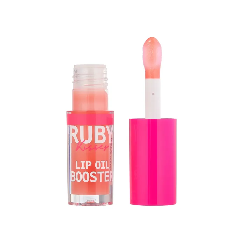 Plată sigură RUBY KISSES, Ulei de buze Booster, Baby pink, 2.4 ml