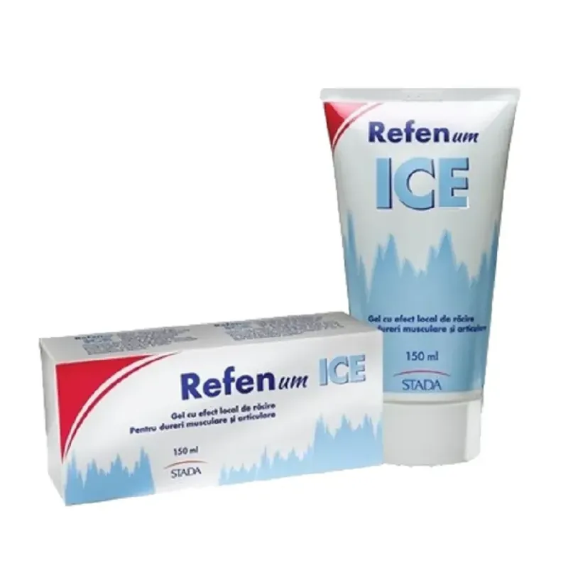 Promoție Gel cu efect de racire Refenum Ice Gel, 150 ml, Hemofarm