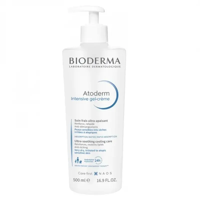 Ofertă Gel-Crema corp Atoderm Intensive, 500 ml, Bioderma