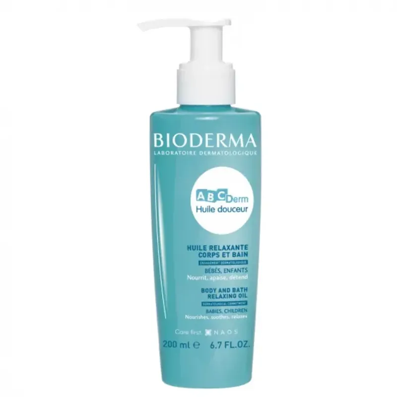 Ulei de corp ABCDerm, 200 ml, Bioderma Preț mic
