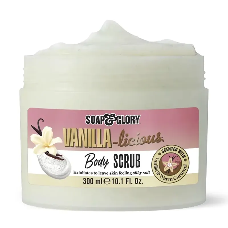 Preferatul clienților Soap & GloryExfoliant de corp cu aroma de vanilie VANILLA-licious