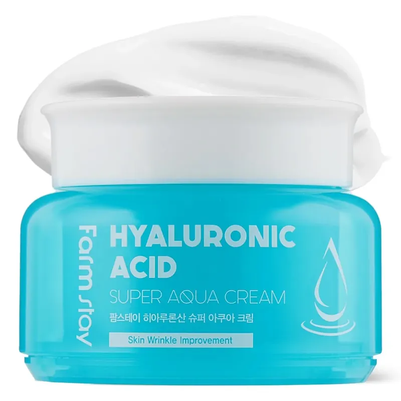 FarmstayCrema Hidratanta Hyaluronic Acid Super Aqua Cream Reducere de preț