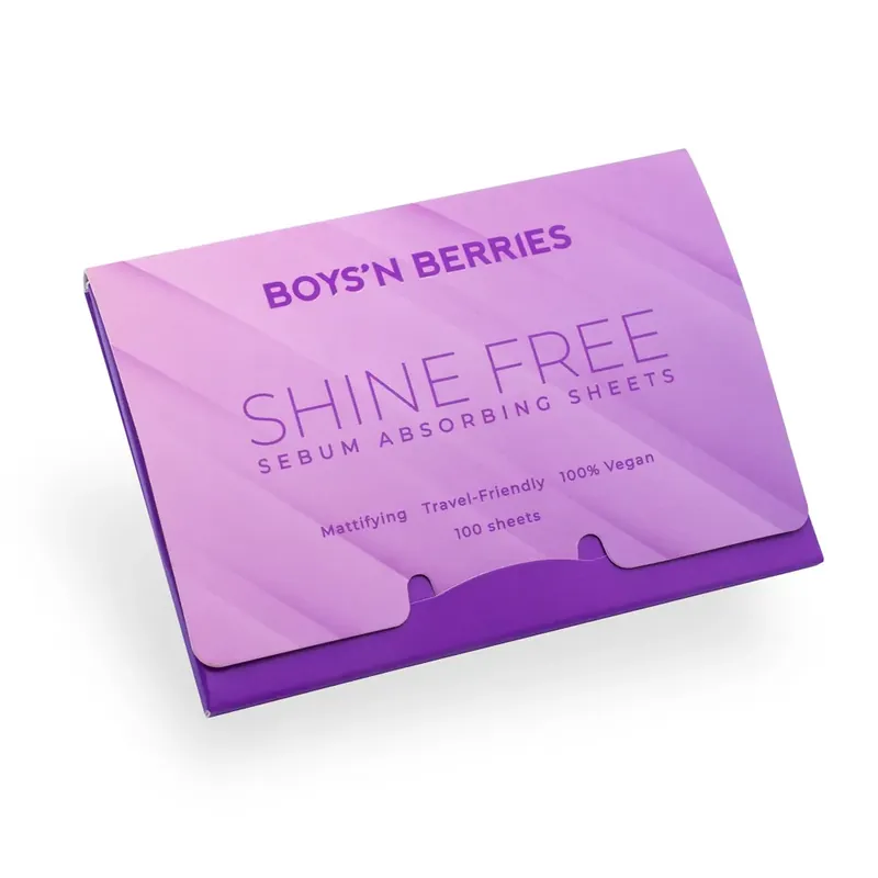 Reducere Boys`n BerriesServetele Matifiante Shine Free Sebum Absorbing Sheets