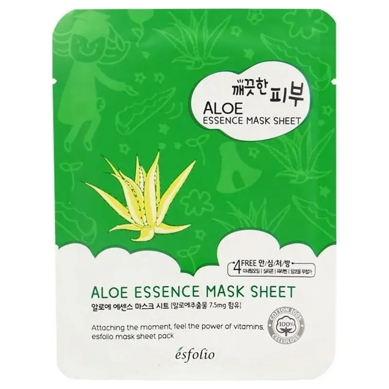 Preferatul clienților Masca servetel Esfolio, cu aloe vera, 25 ml