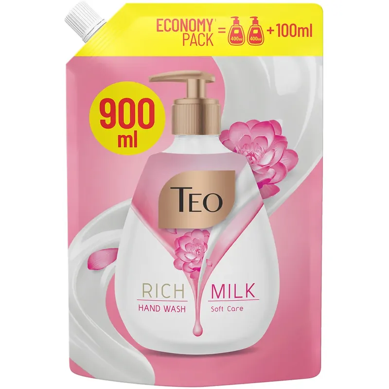 Rezerva sapun lichid Teo Rich Milk Soft Care, 900 ml Cumpără acum