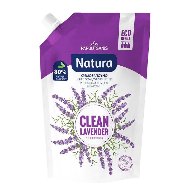 Expediere rapidă Rezerva sapun lichid Papoutsanis Clean Lavender, 0.75 l