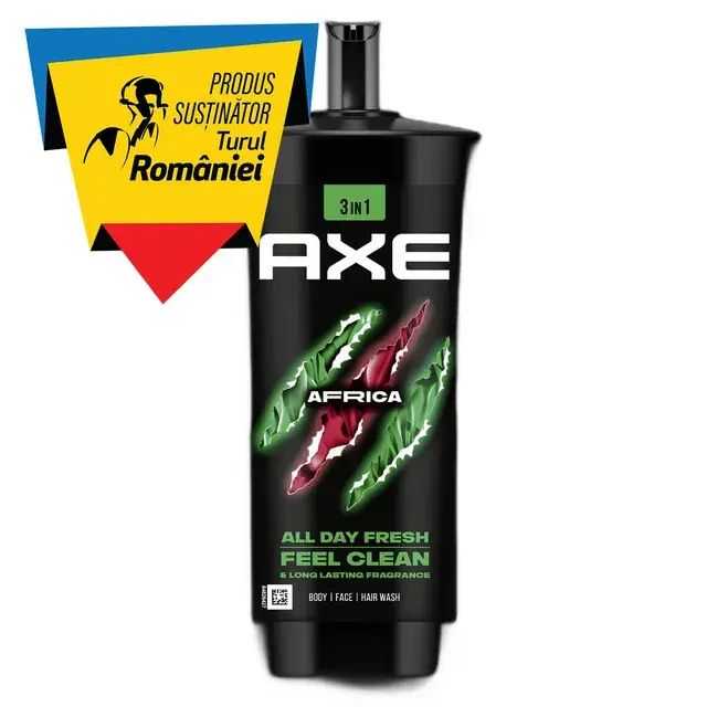 Gel de dus AXE Africa 3 in 1, 700 ml Vezi acum