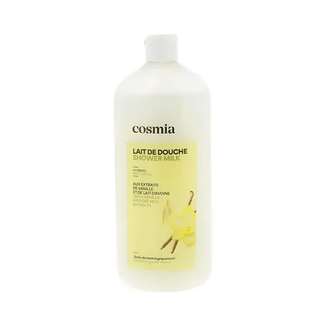 Gel de dus Cosmia, cu extract de vanilie si lapte de ovaz, 750 ml Cumpără acum