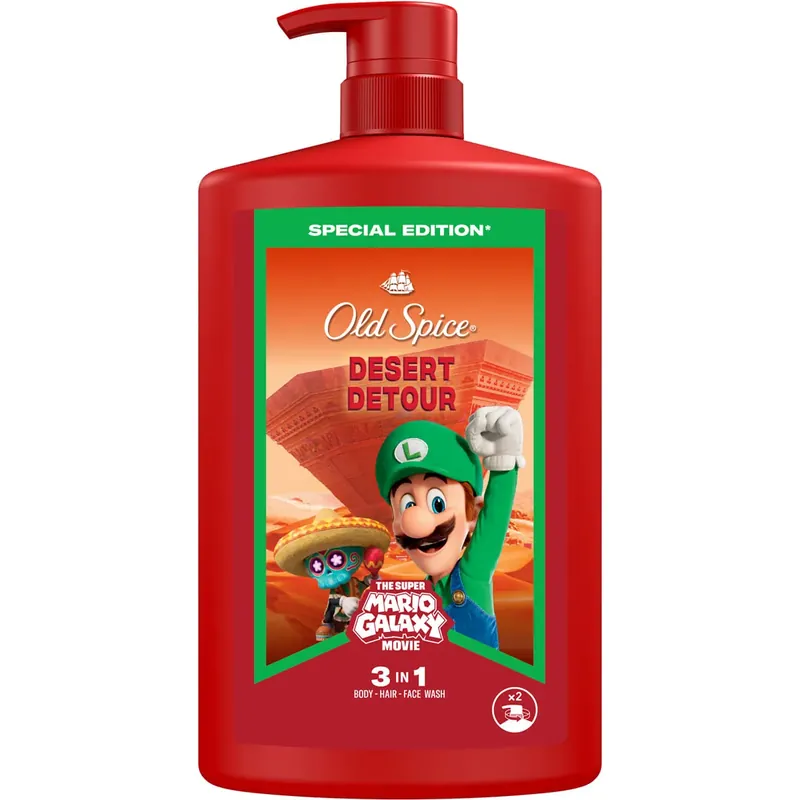Cumpără acum Gel de dus Old Spice The Super Mario Galaxy Movie, diverse personaje, 1000 ml